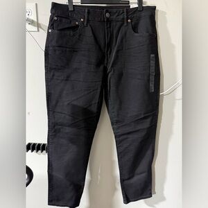 American Eagle Men’s Black Denim Jeans, Sz 36x30 NWT